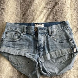 One teaspoon denim shorts